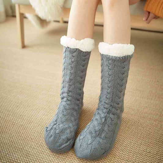Contrast Winter Socks