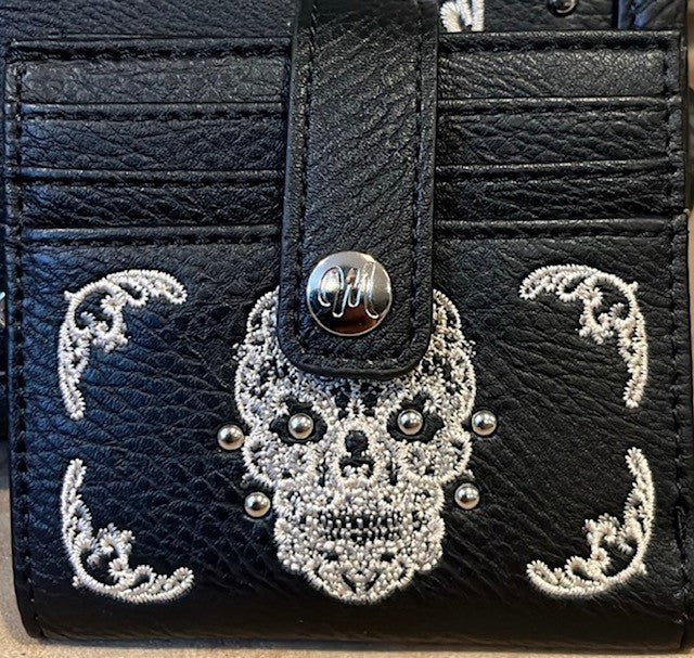 Montana West Sugar Skull Conceal Carry Crossbody Bag