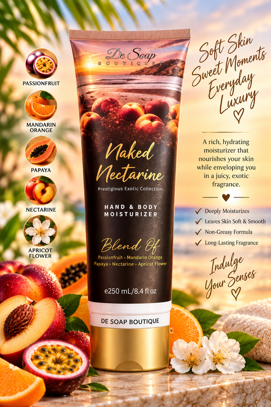 Naked Nectarine Hand & Body Moisturizer