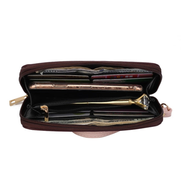 Kioea Tote Handbag, Wallet and Keyring Set Women