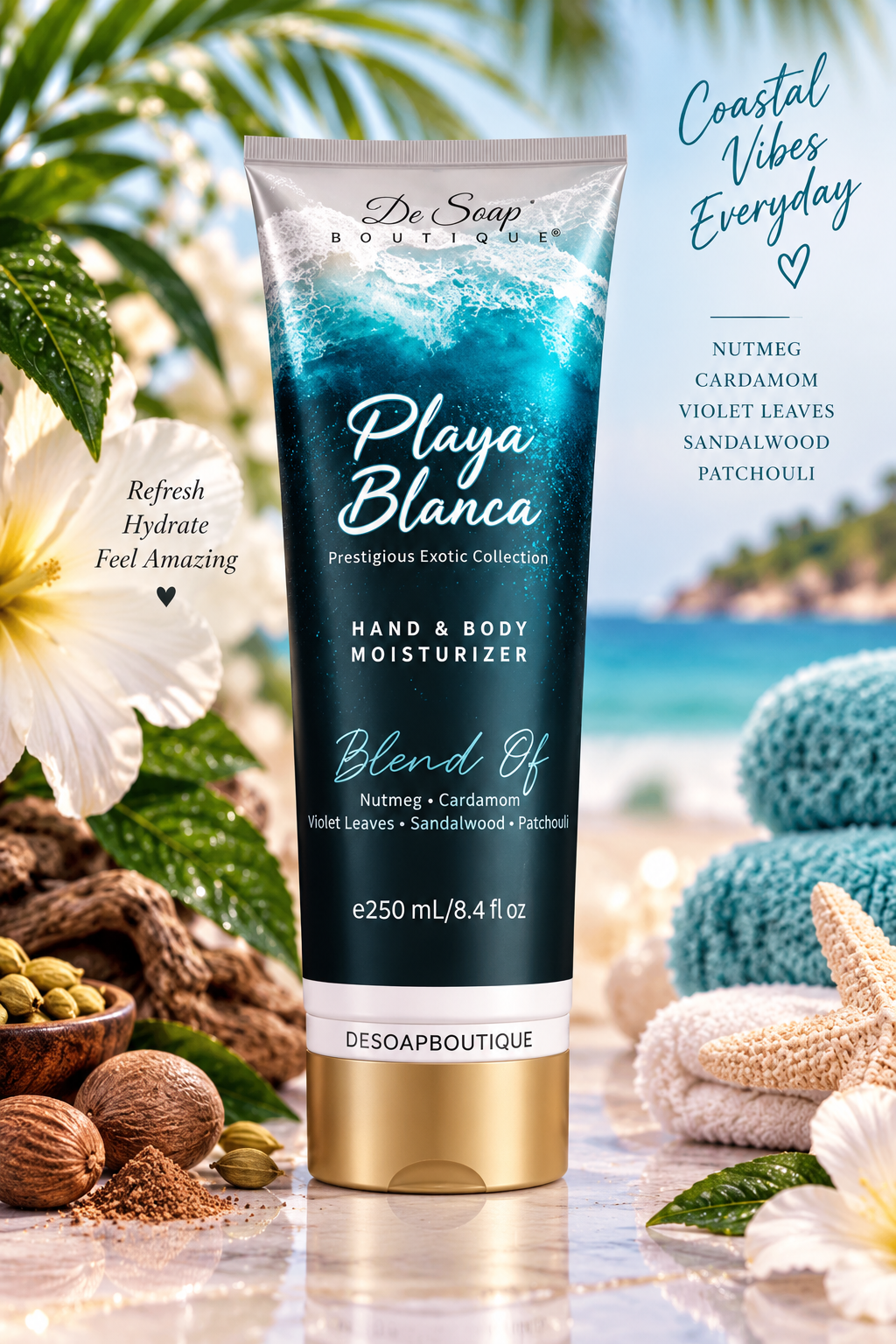 Playa Blanca Hand & Body Moisturizer