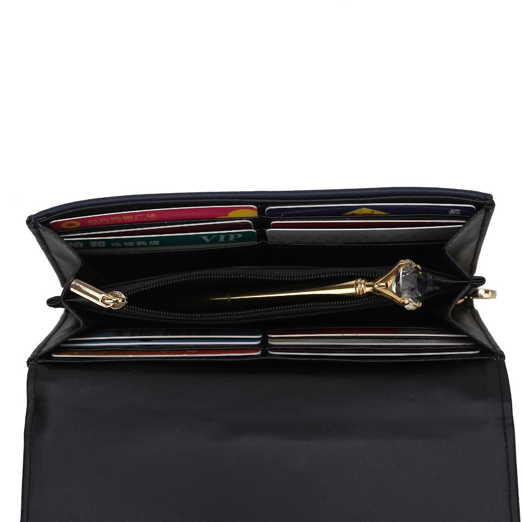 Ivy Tote Handbag Vegan Leather Crossover