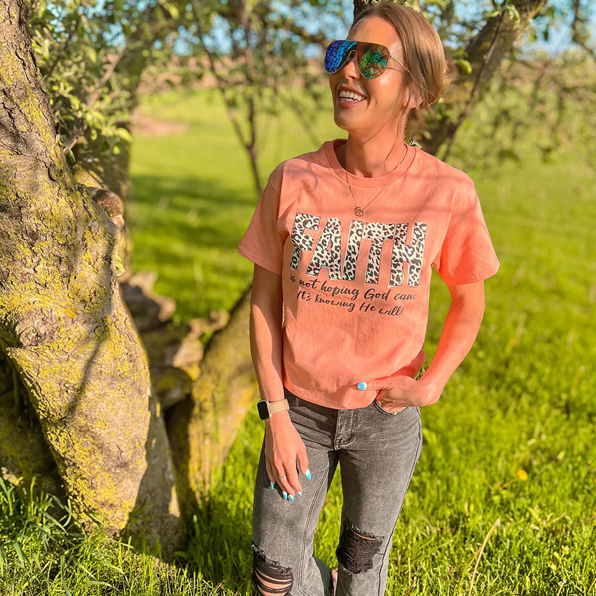 Womens T-Shirt Have Faith