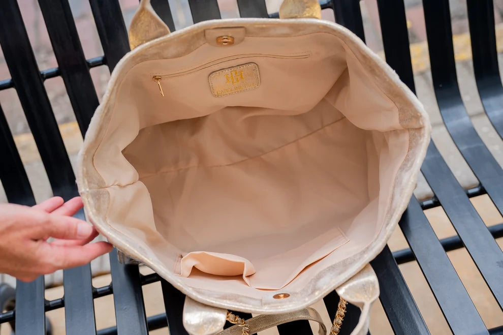 Sheffield Tote Champagne Pop