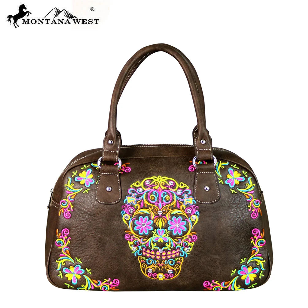 Montana West Sugar Skull Collection 3 PC Luggage Set (Pre-order)