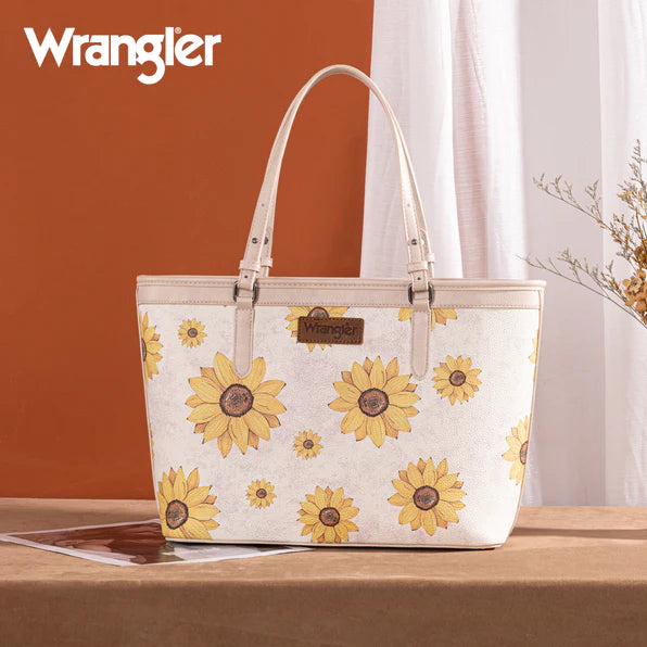Wrangler Sunflower Print Tote Bag (Pre-order item)