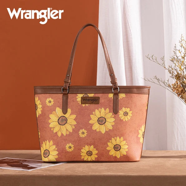 Wrangler Sunflower Print Tote Bag (Pre-order item)