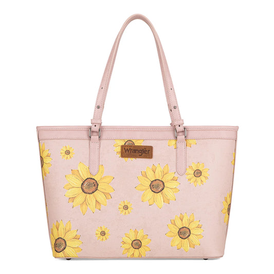 Wrangler Sunflower Print Tote Bag (Pre-order item)