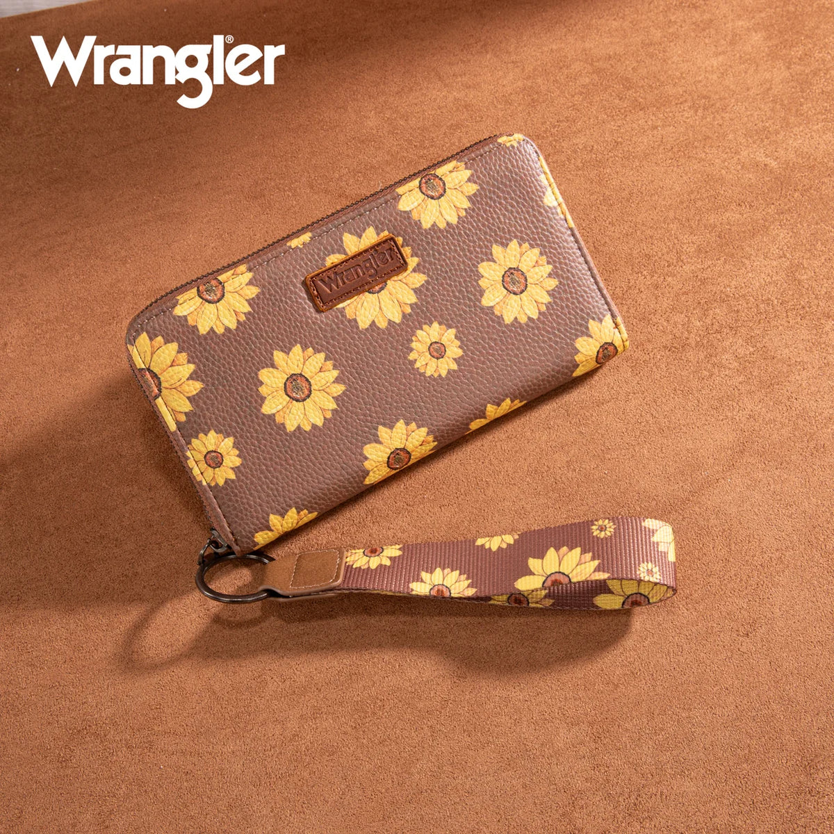 Wrangler Sunflower Print PU Leather Wallet (Pre-order item)