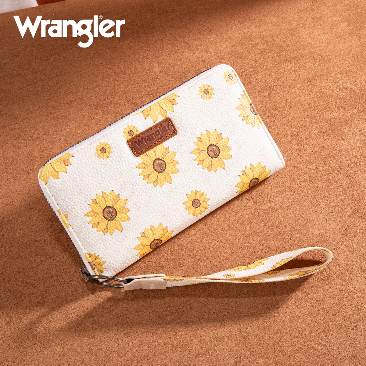 Wrangler Sunflower Print PU Leather Wallet (Pre-order item)