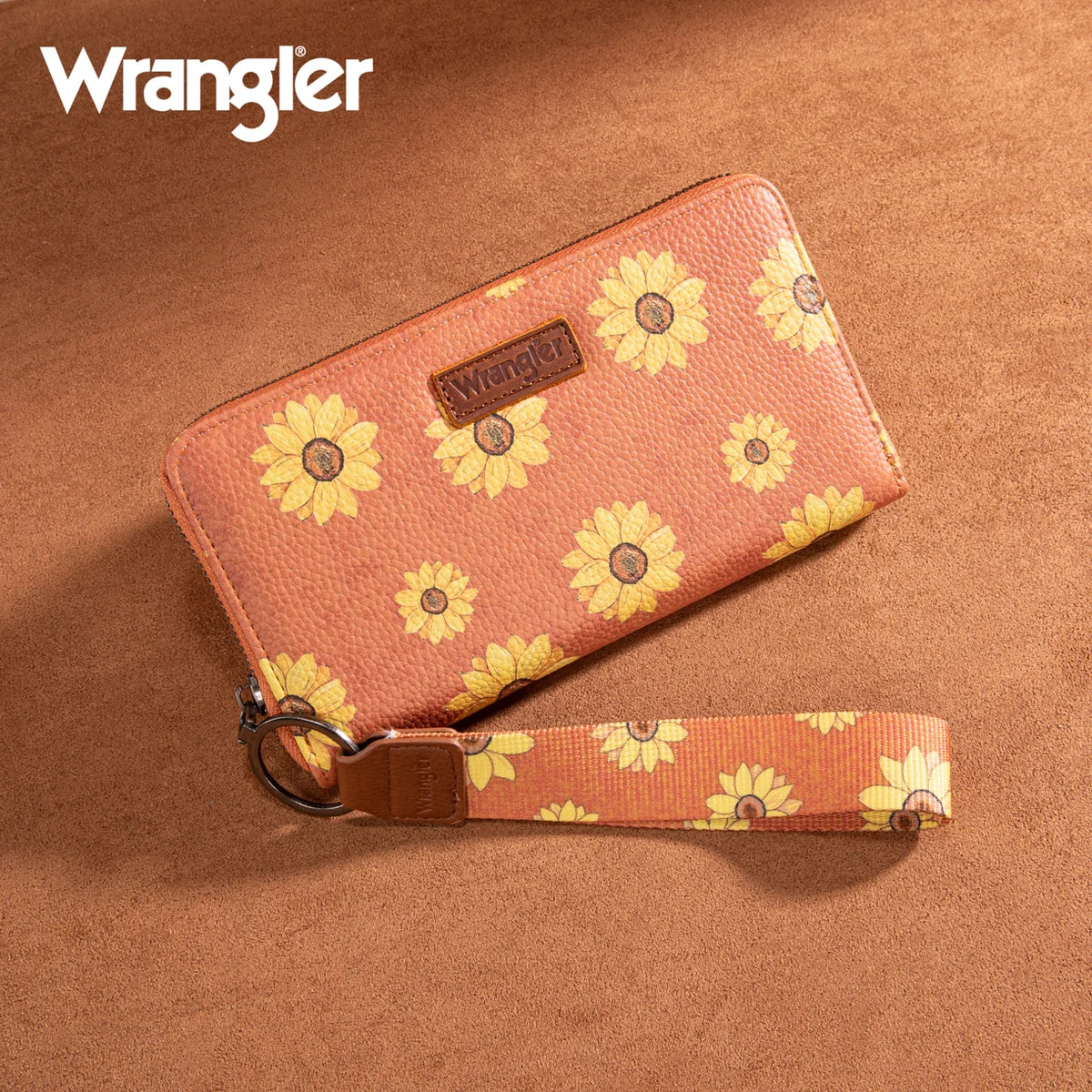 Wrangler Sunflower Print PU Leather Wallet (Pre-order item)