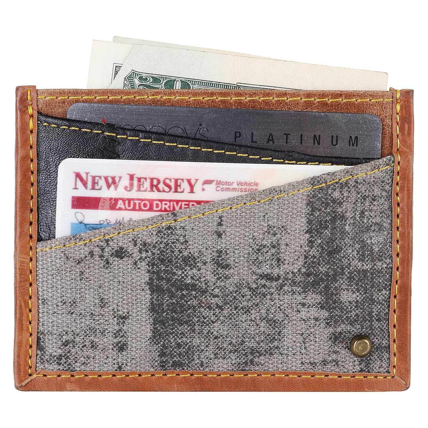 Men’s Henry Grey Credit Card Wallet
