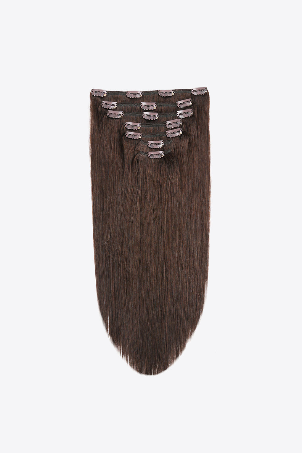 16" 110g Clip-in Hair Extensions Indian Human Hair