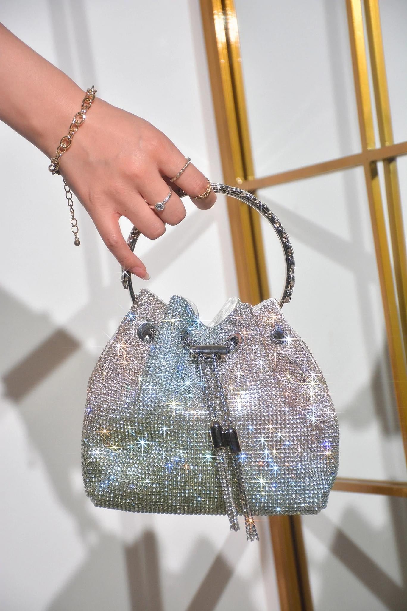 Holo Rhinestone Bag