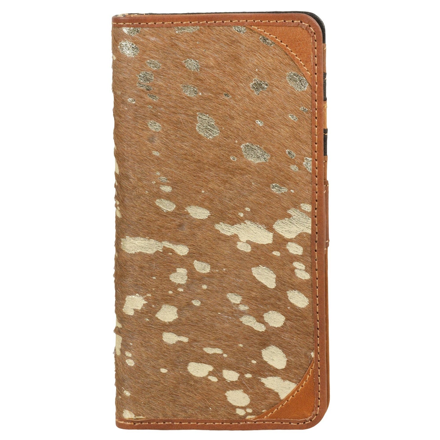 Unisex Denver Rawhide Bifold Wallet