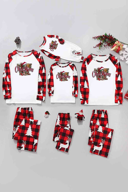 MERRY CHRISTMAS Y'ALL Graphic Top and Pants Set