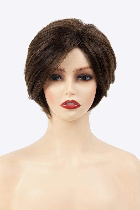 Synthetic Short Wave Bobo Wigs 5''