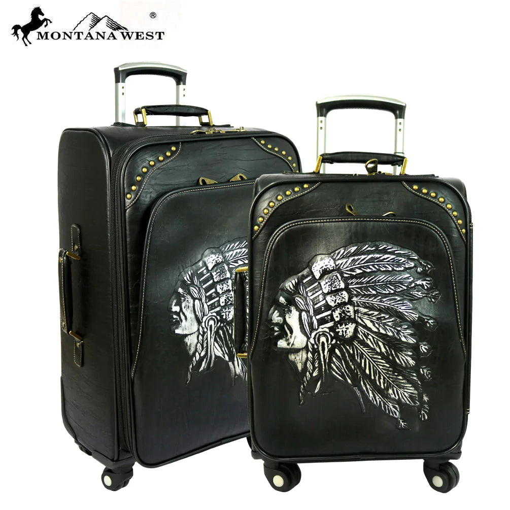 Montana West American Native Collection 2 PC Luggage Set