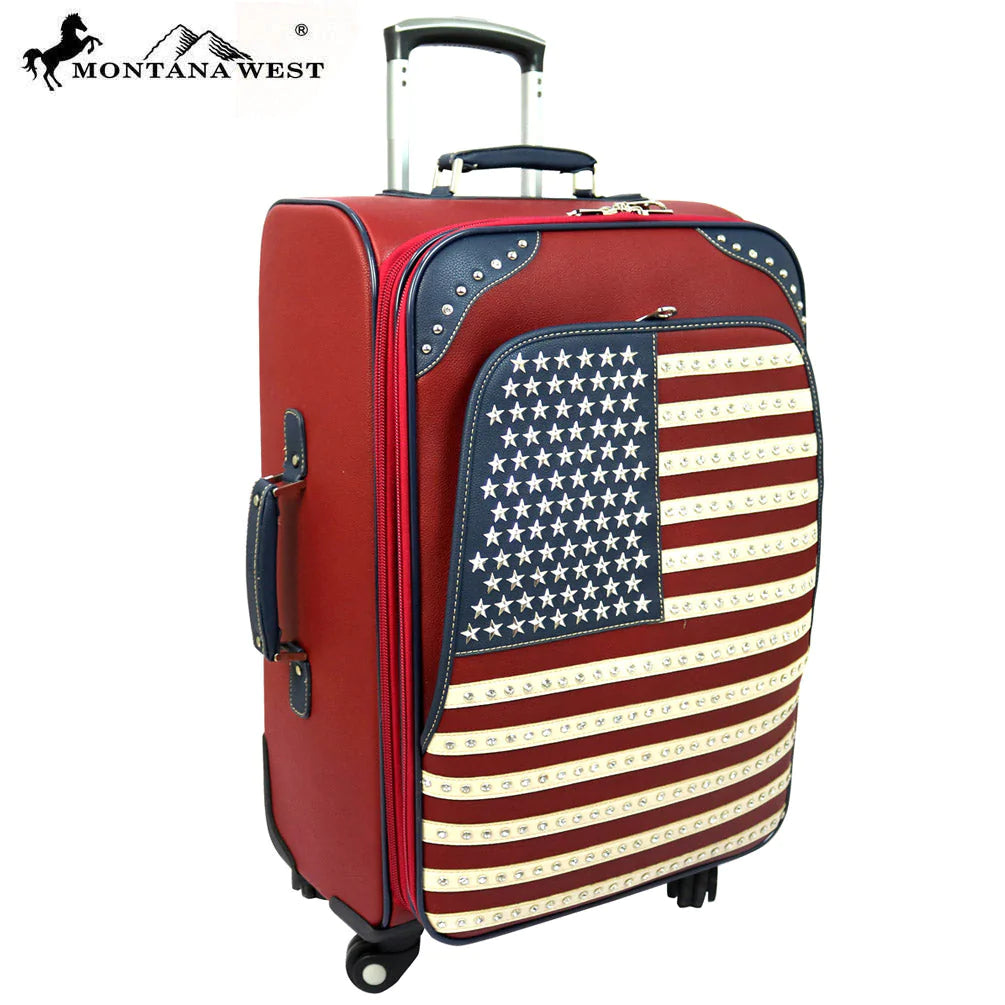 Montana West American Pride Collection 3 PC Luggage Set