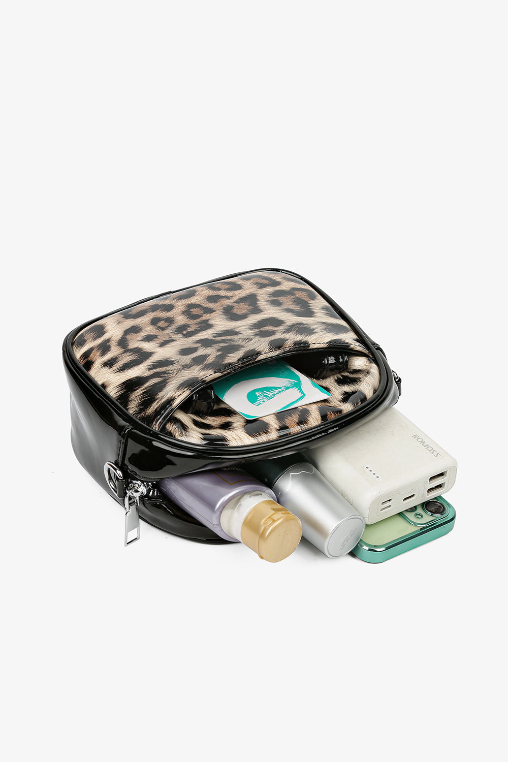 Animal Print PU Leather Crossbody Bag