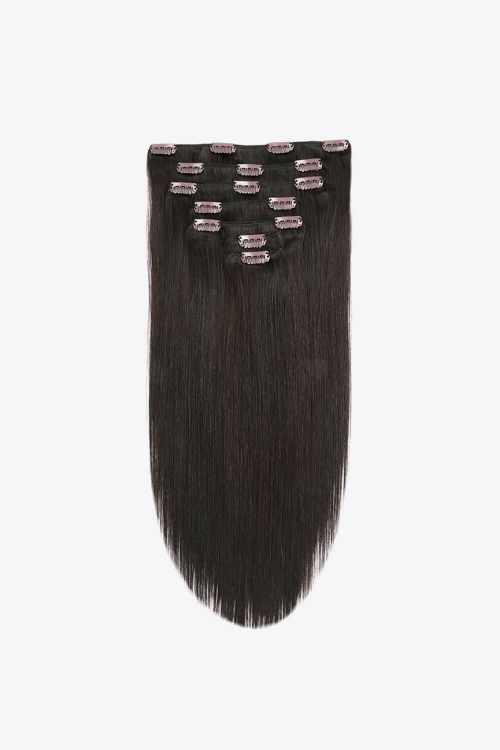 20" 120g Clip-in Hair Extensions Indian Human Hair