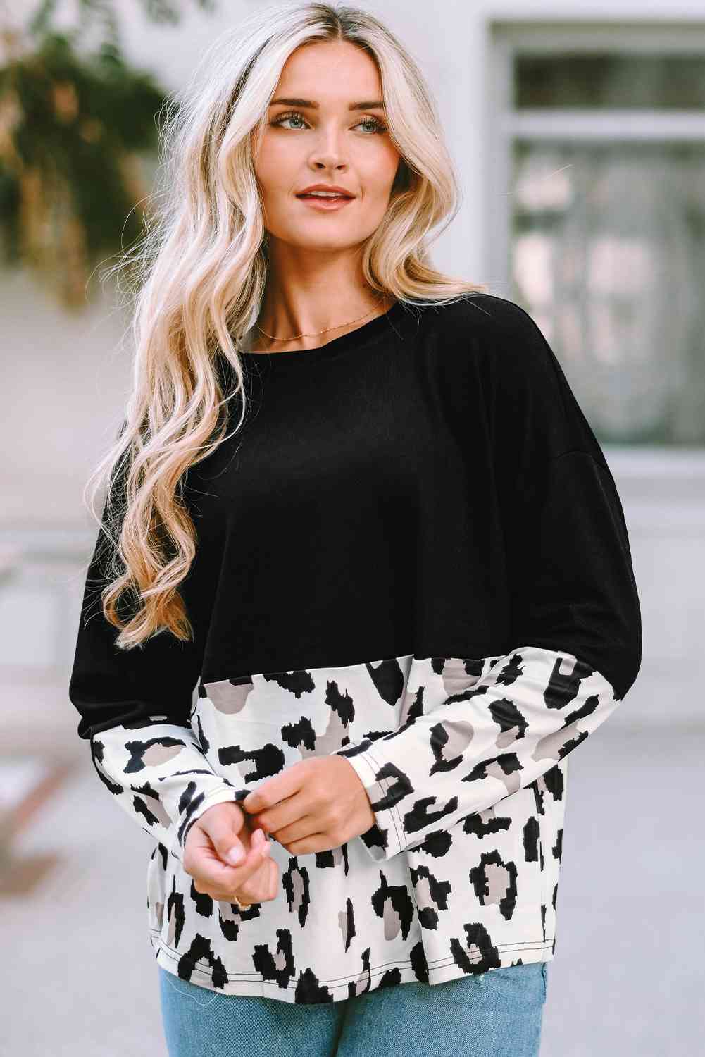 Leopard Long Sleeve T-Shirt