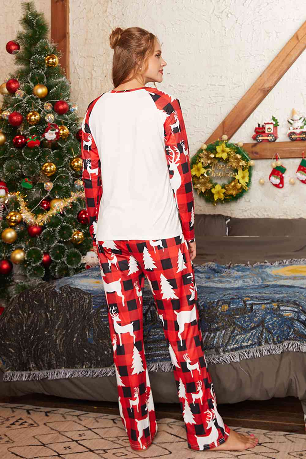 MERRY CHRISTMAS Graphic Top and Pants Set