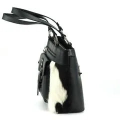 Montana West Real Leather Hair-On Cowhide Collection Tote