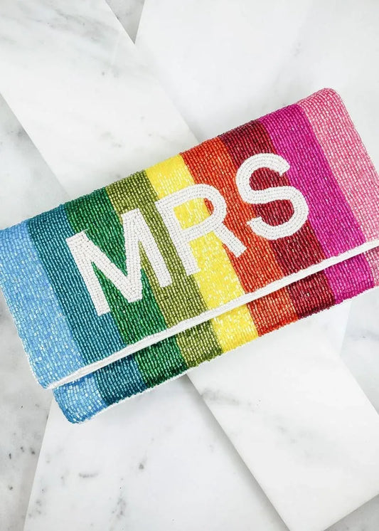 MRS Rainbow Beaded Multi Crossbody